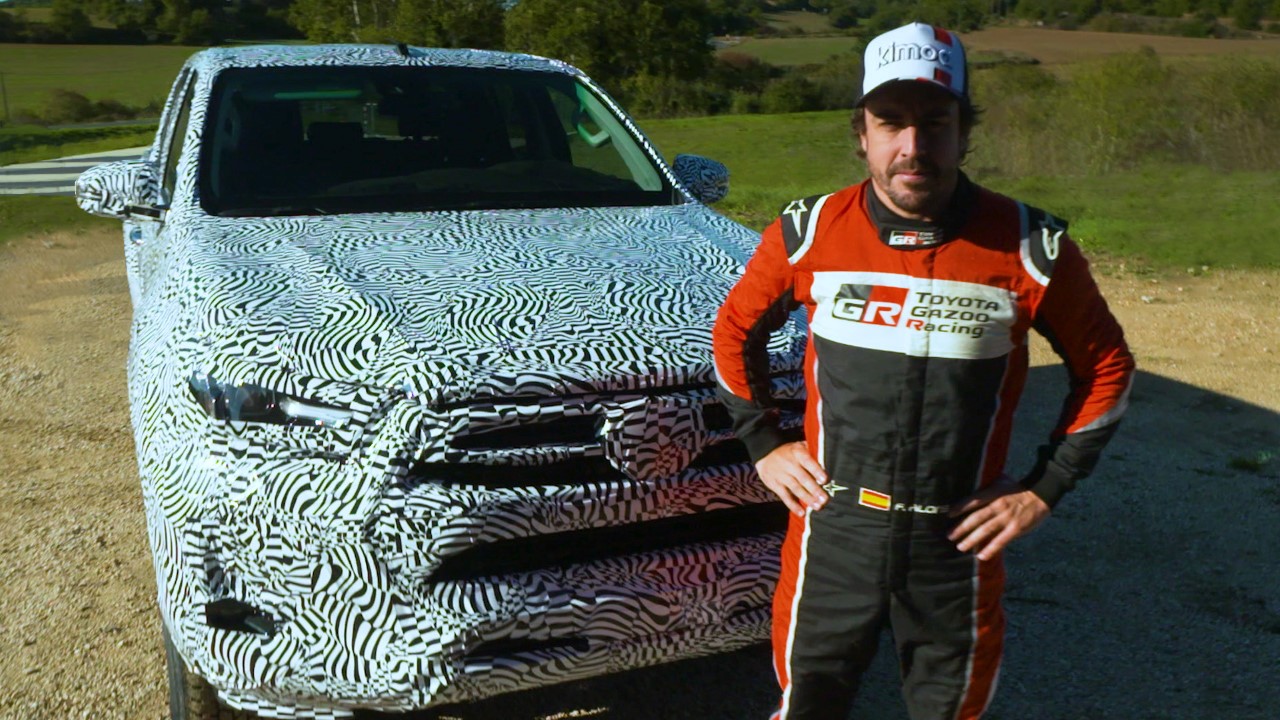  Toyota Hilux testowana przez Fernando Alonso