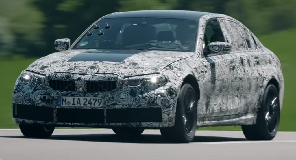  BMW M3 2021 testowane na Nurburgringu
