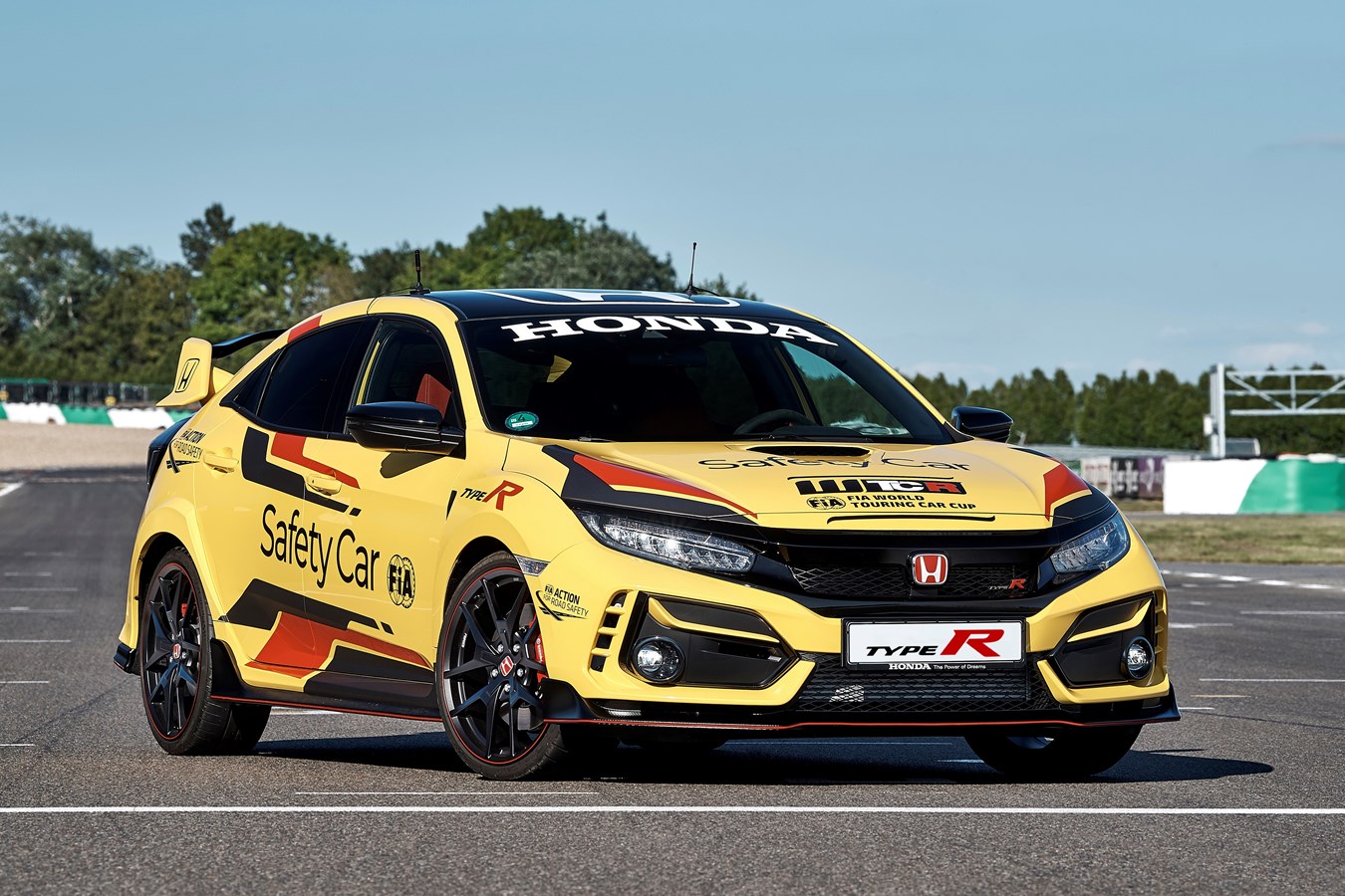 Honda Civic Type R Limited Edition samochodem bezpieczeństwa WTCR 2020
