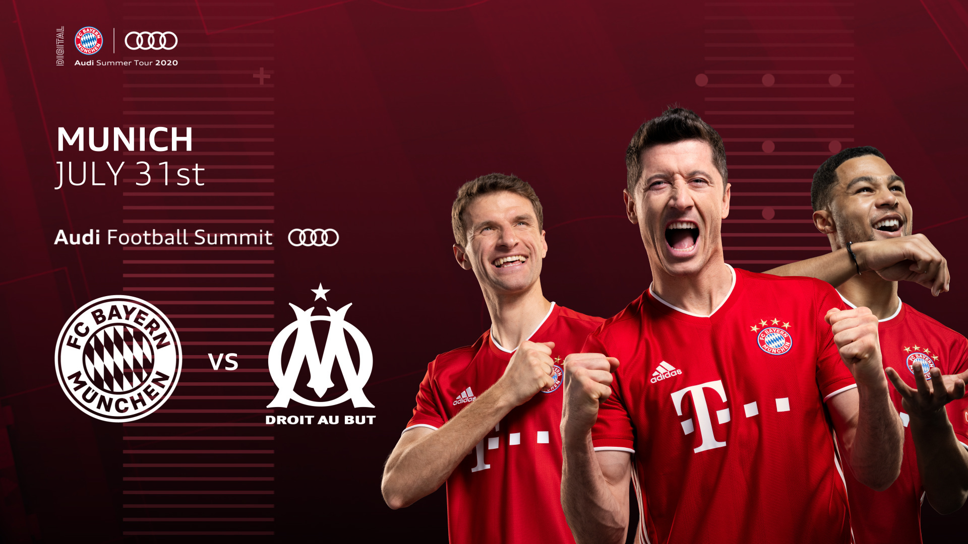 Audi Football Summit: FC Bayern Monachium kontra Olympique Marsylia