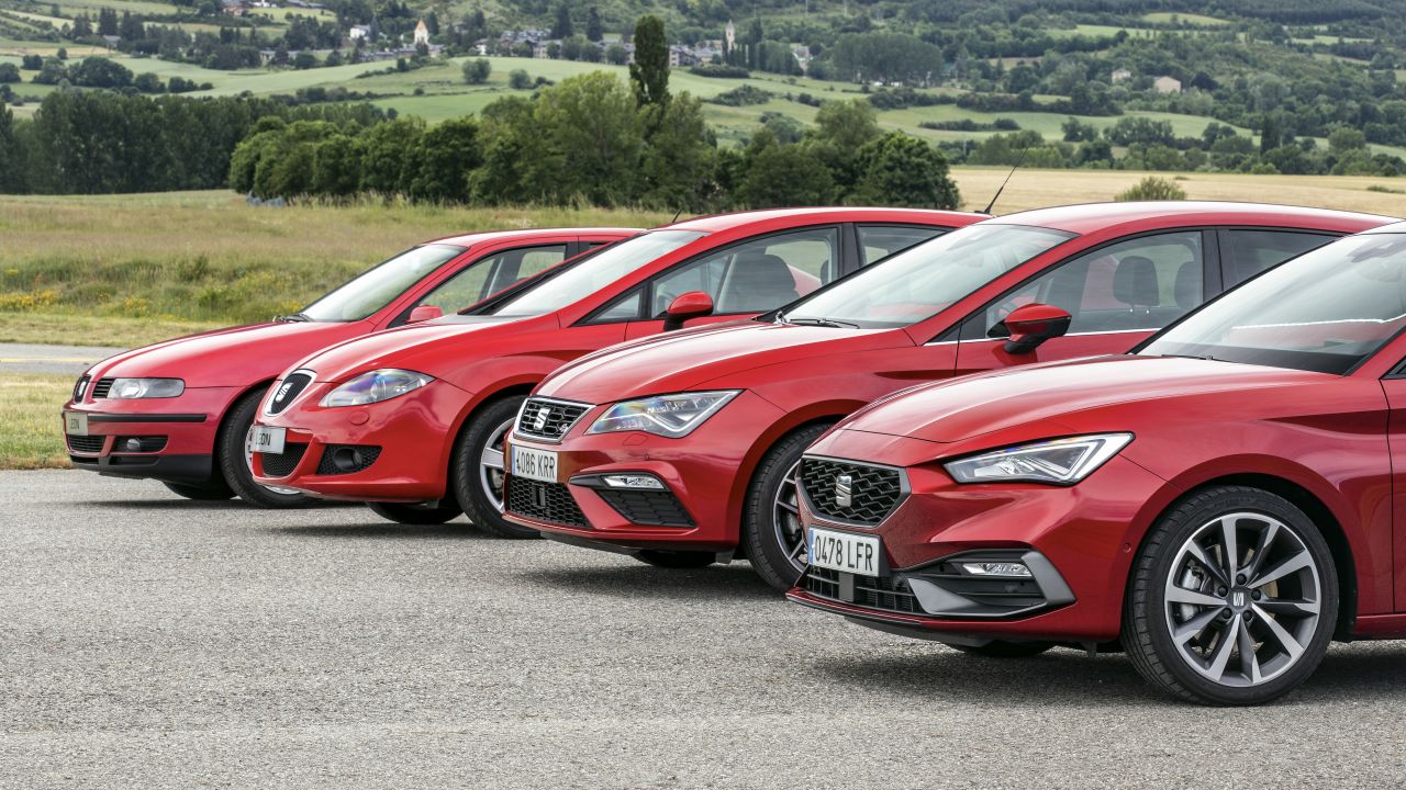 Seat Leon &ndash; cztery pokolenia