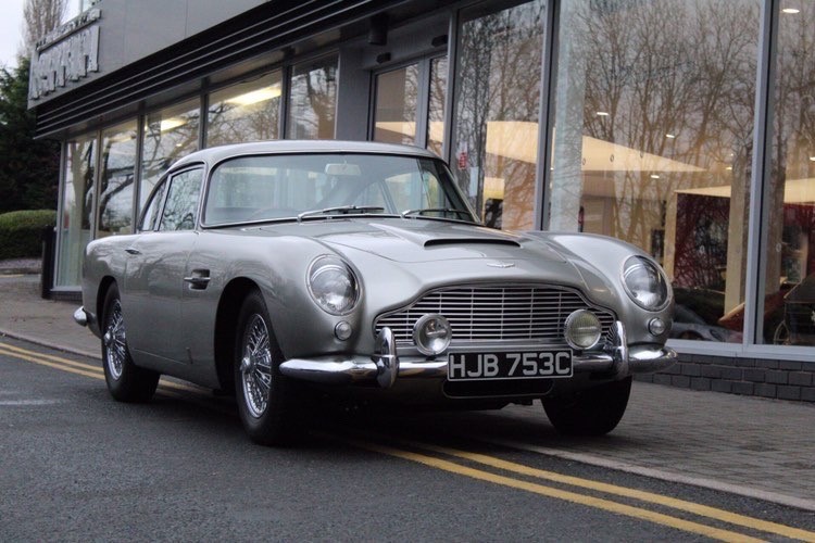Skradziony Aston Martin DB5 z 1965 r.