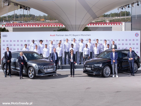  Audi zelektryfikowało FC Bayern Monachium