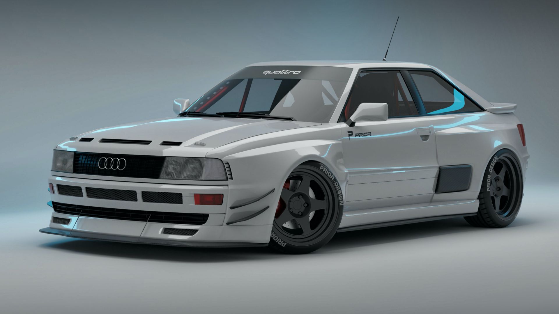 Audi RS2 Coupe - Prior Design naprawia błąd Audi