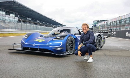  Nico Rosberg za kierownicą Volkswagena ID.R