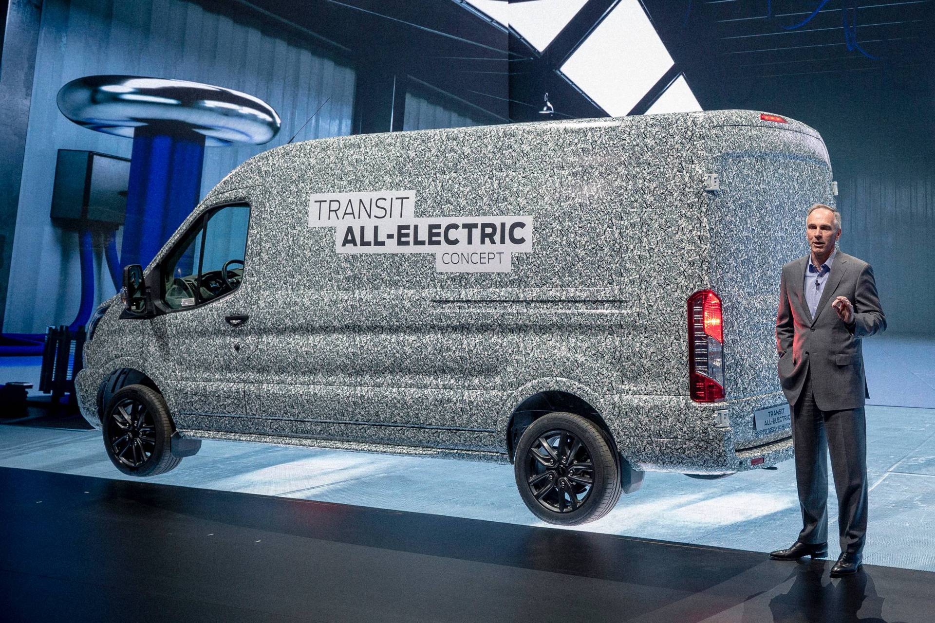 Ford Transit z napędem elektrycznym