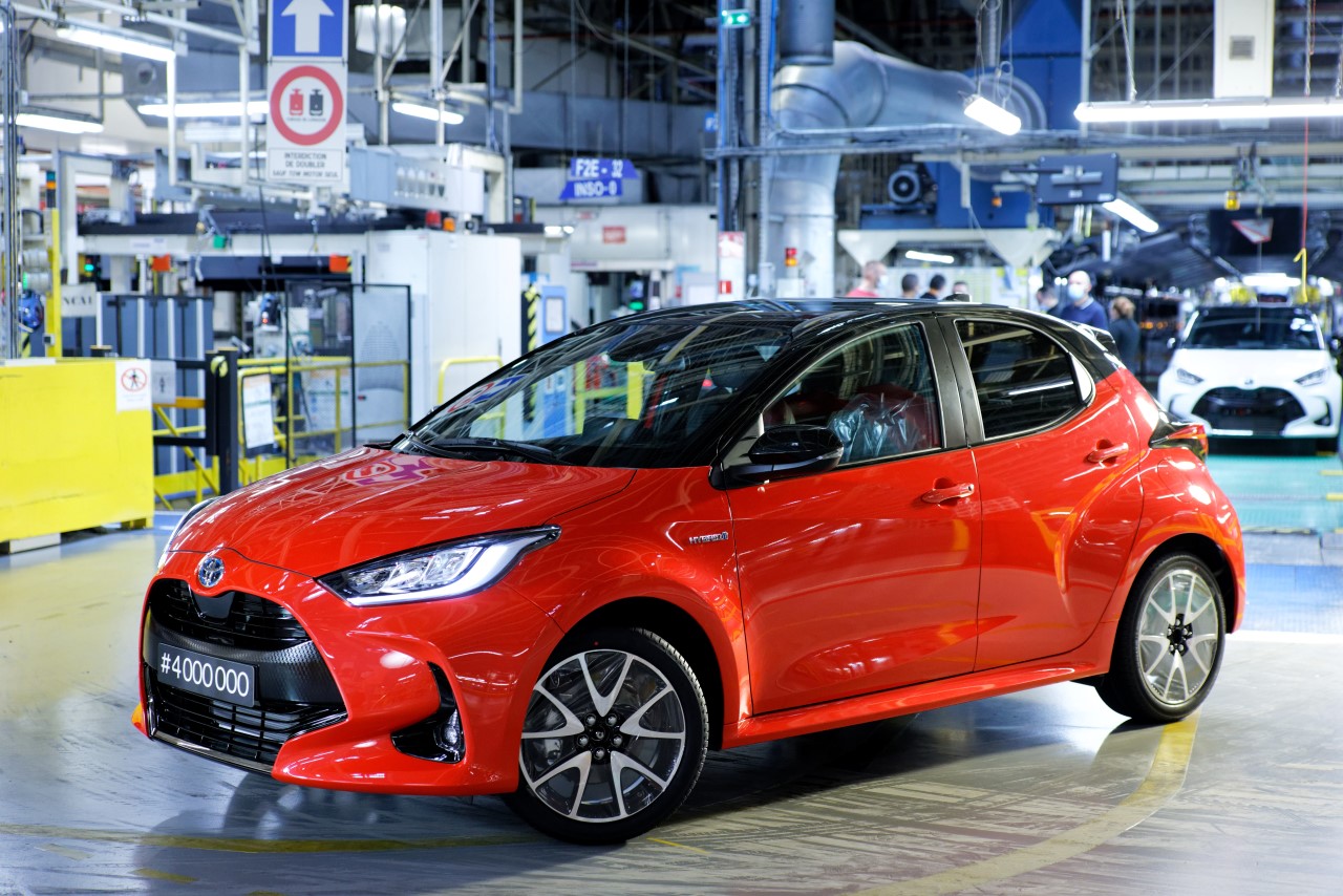 4-milionowy Yaris z francuskiej fabryki Toyoty