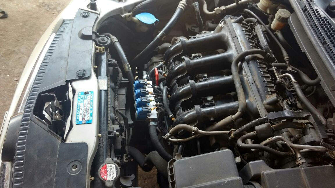 Auto na gaz zimą