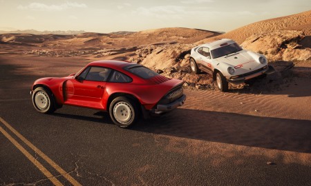 Singer ACS w stylu dakarowego Porsche 911