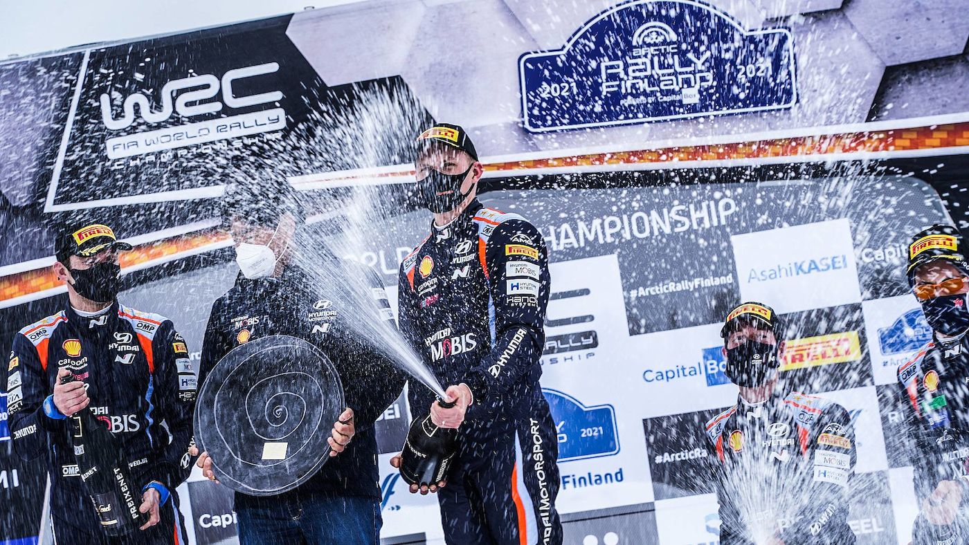 Arctic Rally Finland &ndash; Hyundai zaskoczył