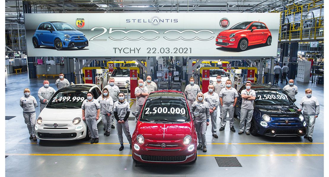 Dwuip&oacute;łmilionowy Fiat 500