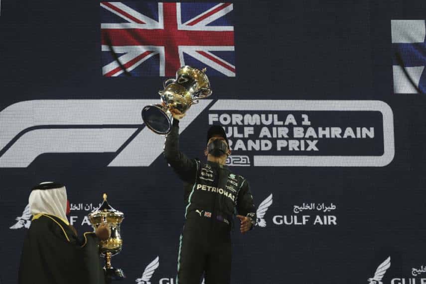Lewis Hamilton rozpoczął sezon 2021