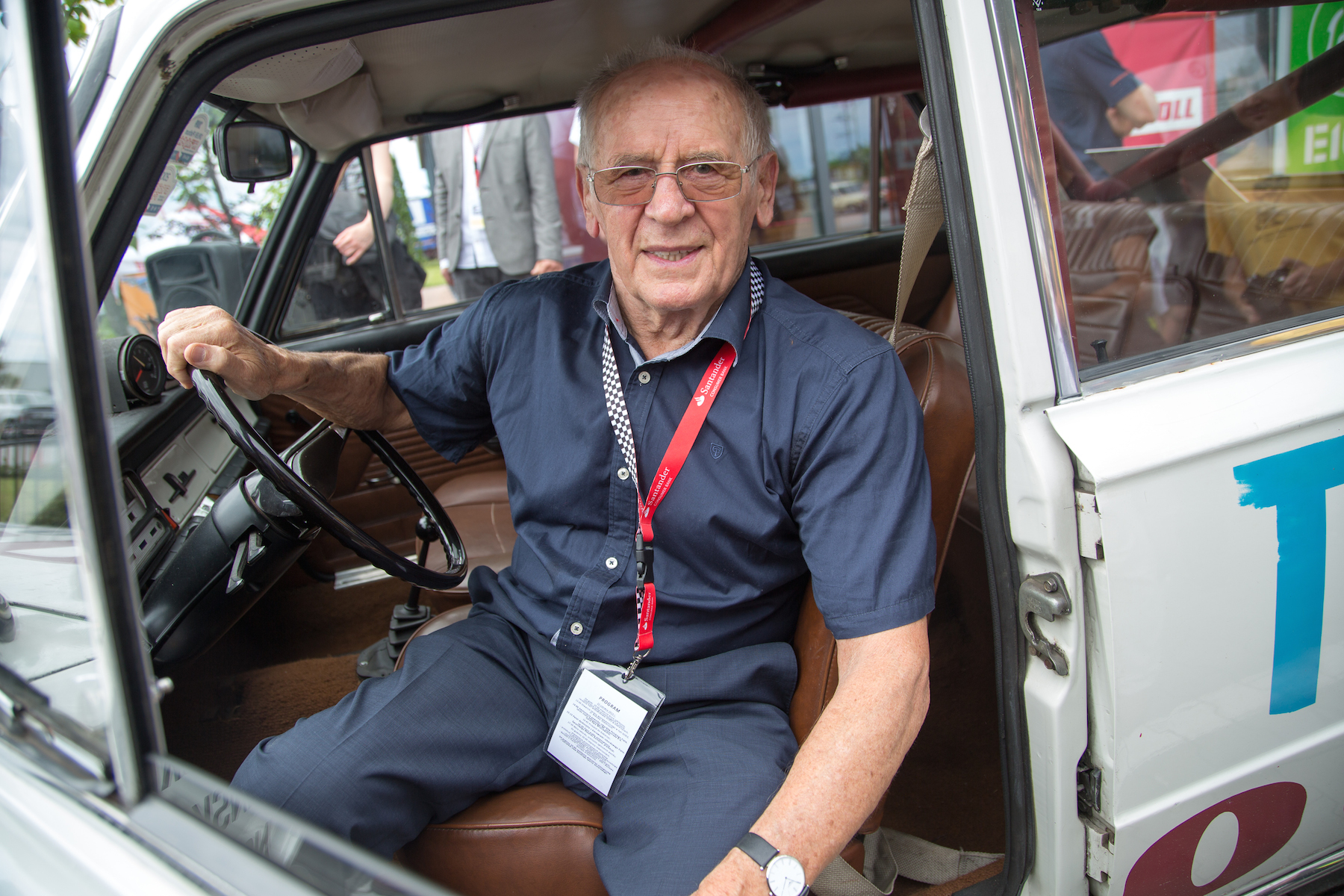 91-letni mistrz Sobiesław Zasada znów w rajdowym aucie