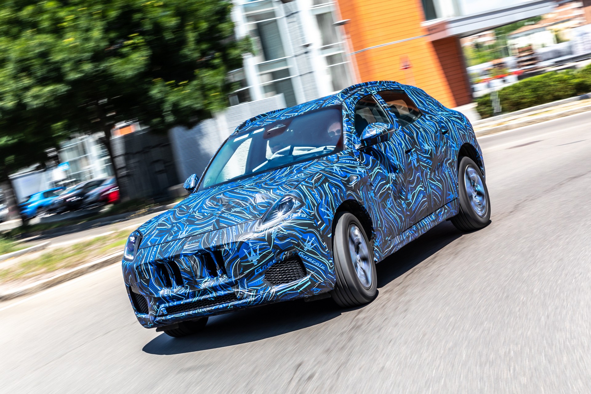 Carlos Tavares testował Maserati Grecale