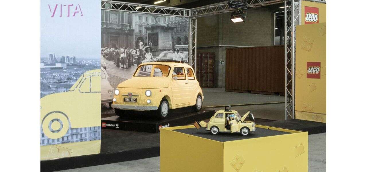 Fiat 500 od LEGO