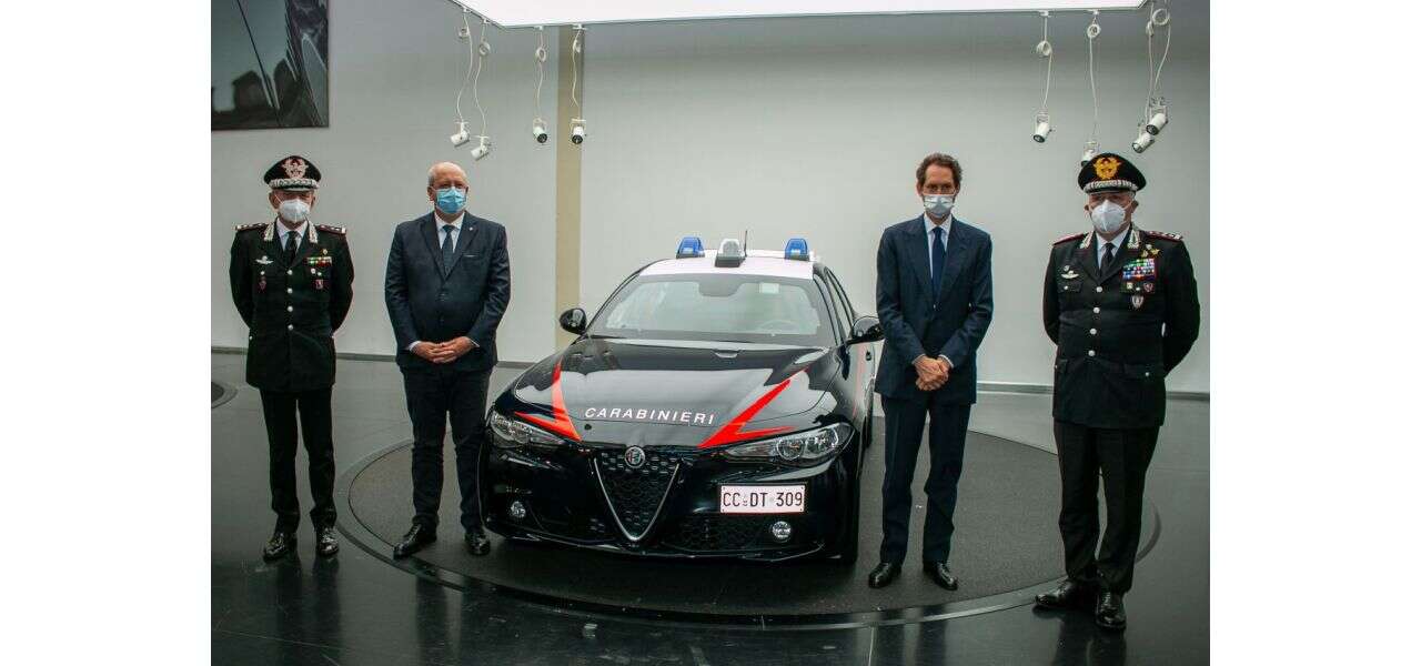 Alfa Romeo Giulia dla Korpusu Karabinier&oacute;w