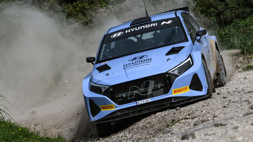 Debiut nowego Hyundaia i20 N Rally2 podczas Rajdu Ypres