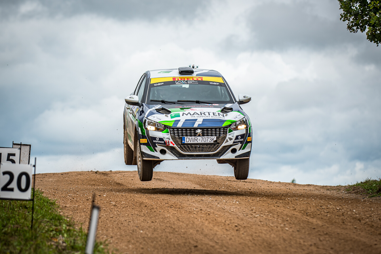 Hubert Laskowski startuje w Louna-Eesti Ralli
