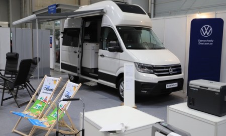 VW Grand California na targach Caravans Salon Poland 2021