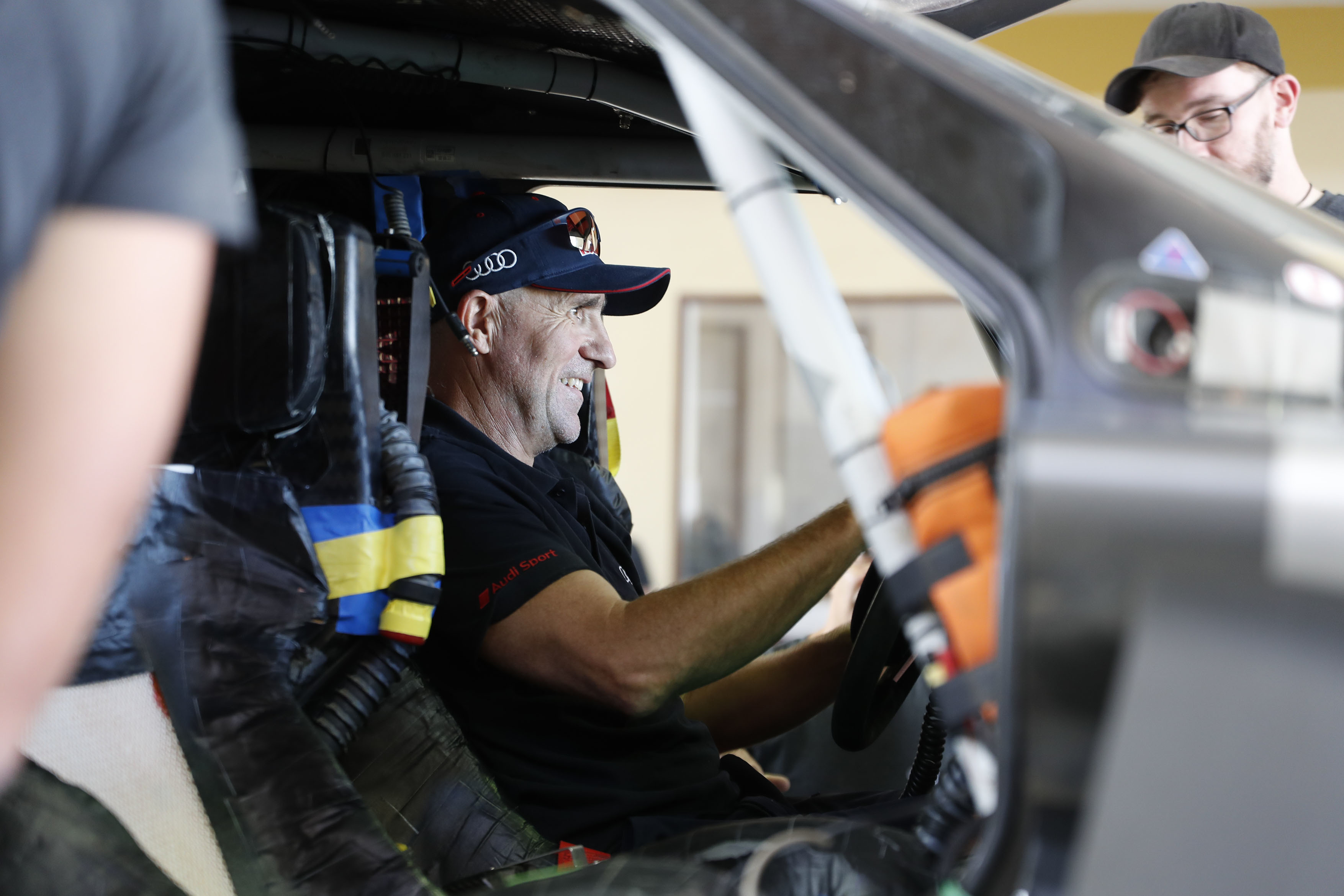 St&eacute;phane Peterhansel - W Audi na Dakar