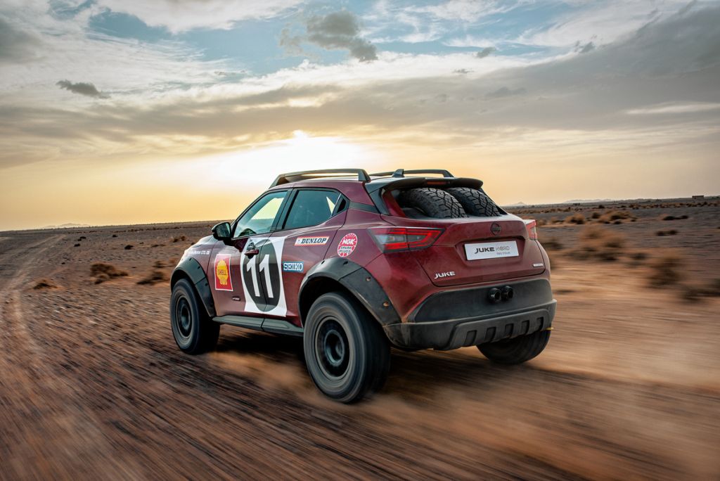 Nissan JUKE Hybrid Rally Tribute – technologia hybrydowa z domieszką adrenaliny