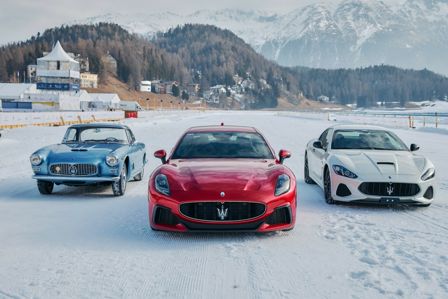 Klasyki Maserati w St. Moritz
