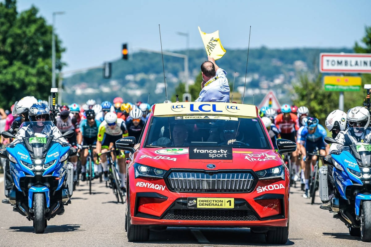 &Scaron;koda po raz 20. wspiera Tour de France