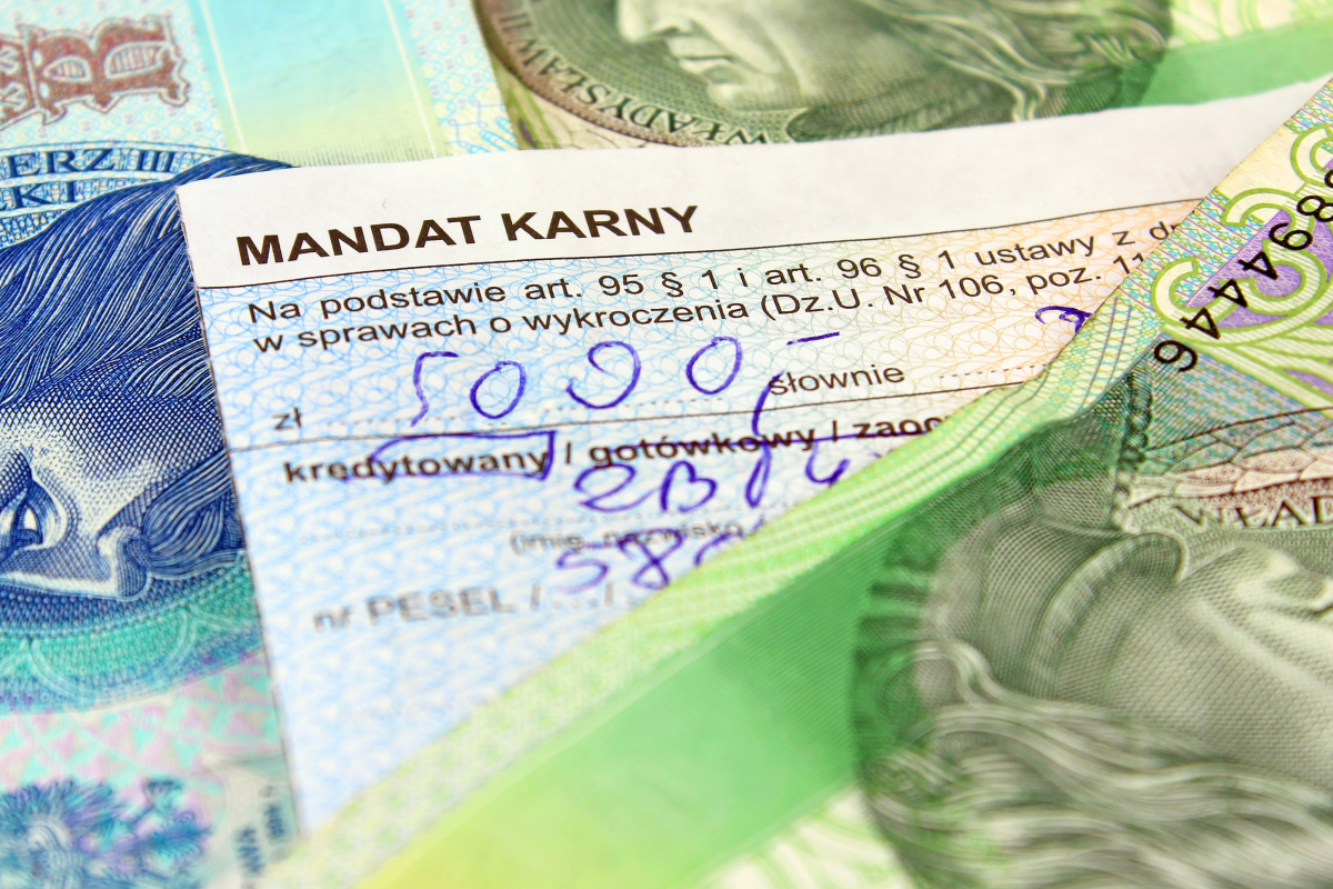  Mandaty czy zatrzymanie dowodu rejestracyjnego?