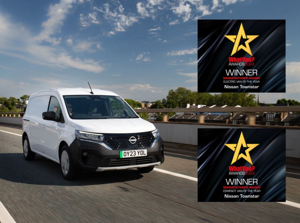 Nissan świętuje podwójny triumf w konkursie What Van? Awards 2024