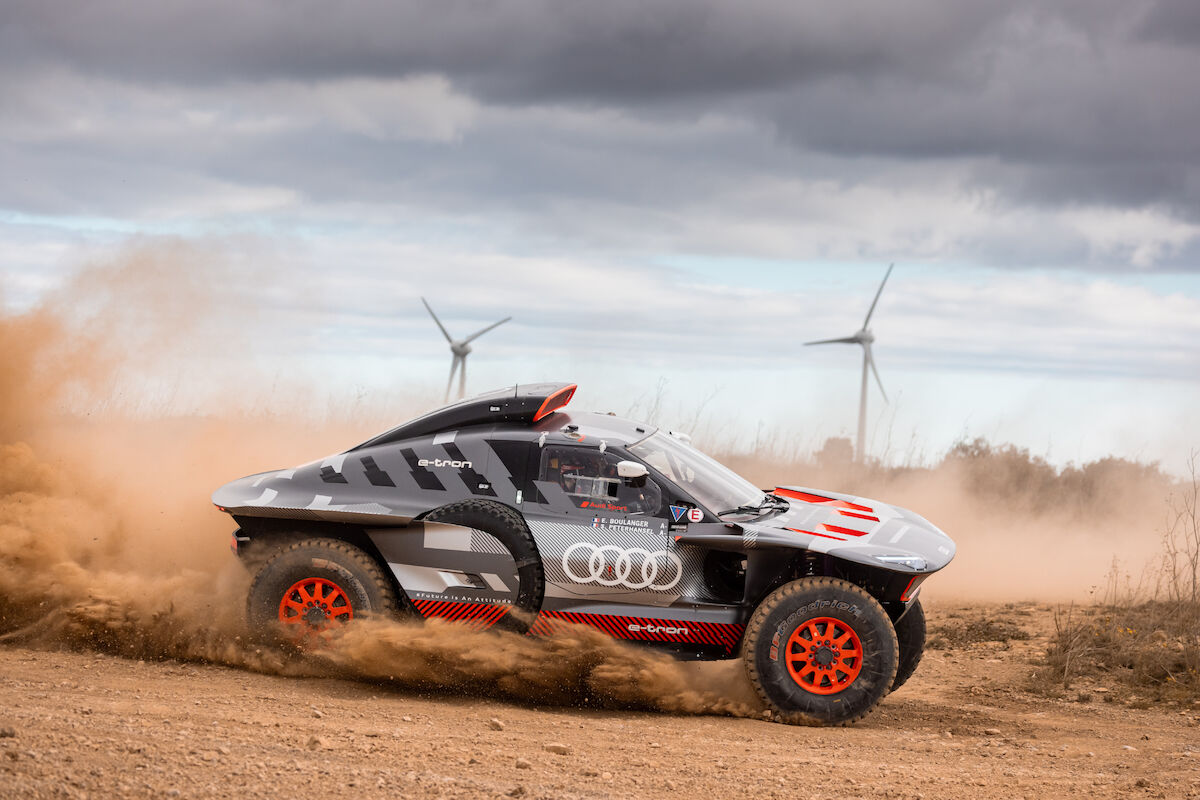  Audi RS Q e-tron - Przed Rajdem Dakar 2024