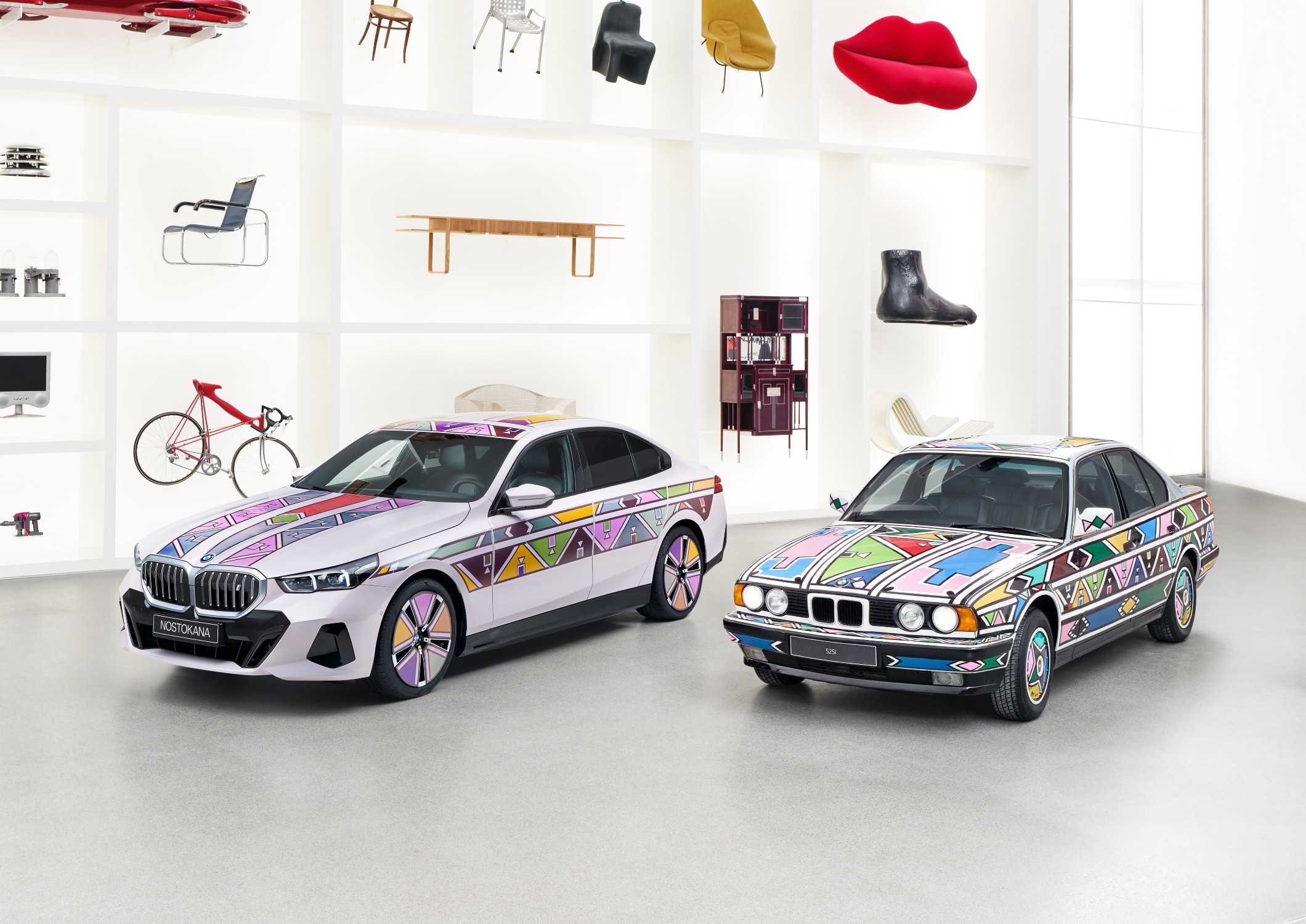  BMW Art Car - BMW i5 Flow Nostokana
