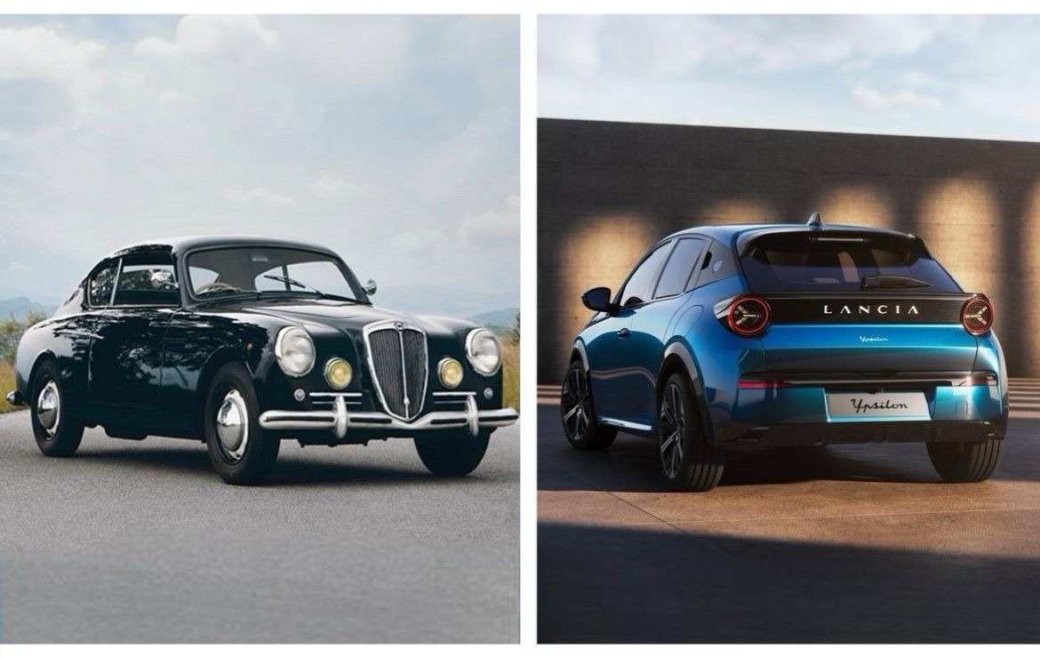 1000 Miglia 2024 - Lancia Aurelia B20 GT z 1951 r. i nowa Ypsilon