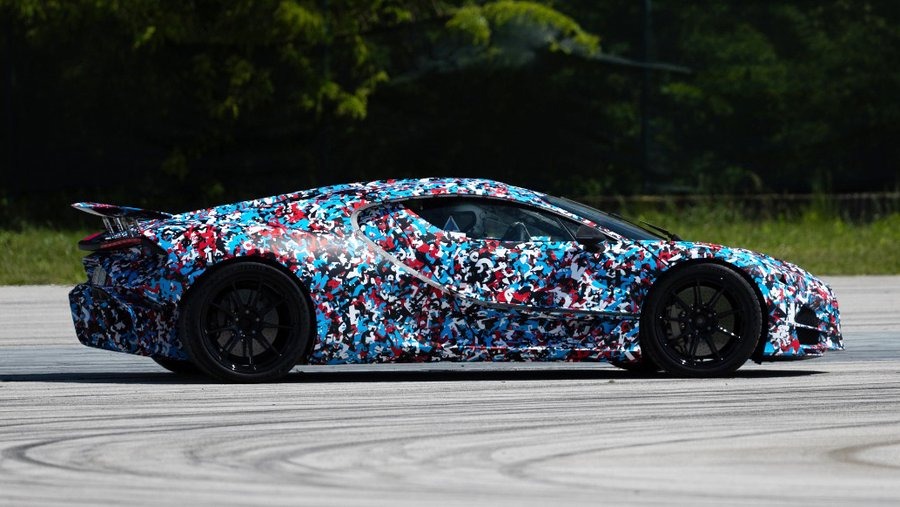 Następca Bugatti Chiron V16