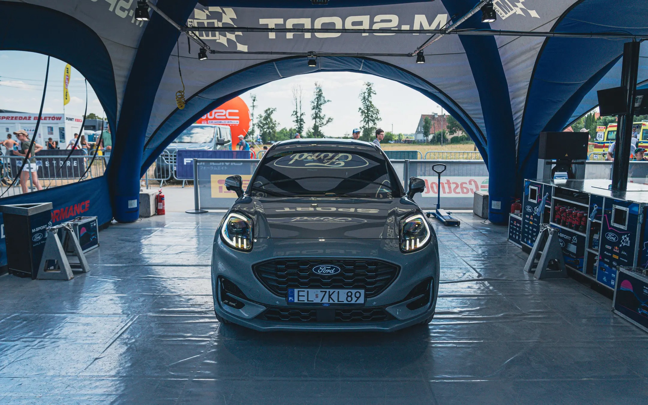 Odnowiony Ford Puma zawitał na Rajd Polski