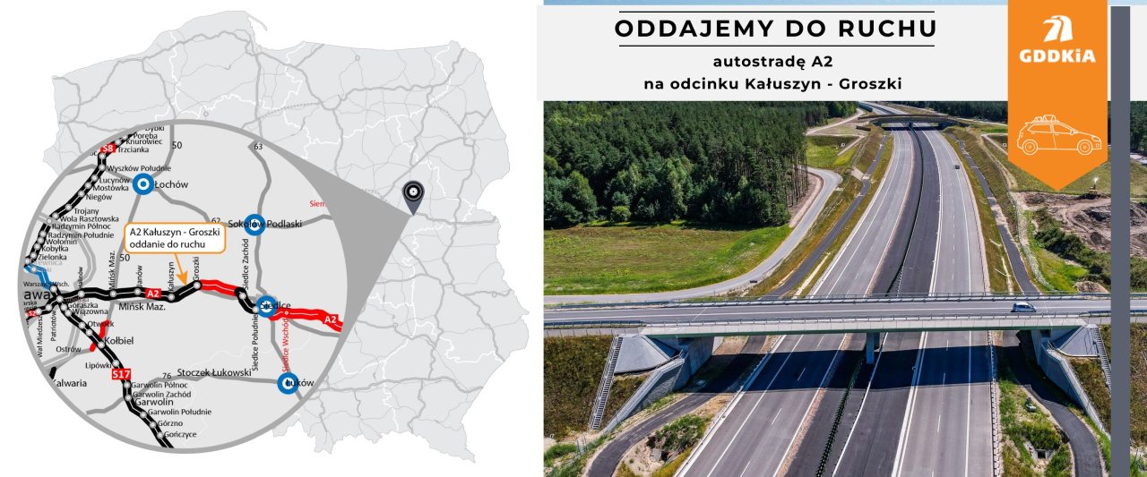 A2 ma ponad 500 km