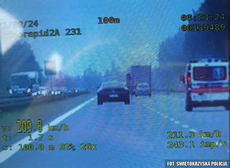 209 km/h po &bdquo;esce&rdquo;