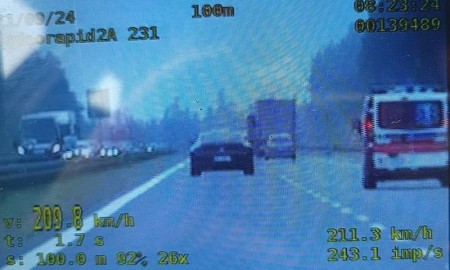 209 km/h po &bdquo;esce&rdquo;