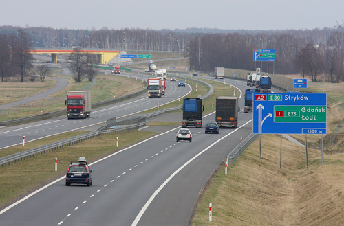 Poszerzenie A2 Ł&oacute;dź - Warszawa