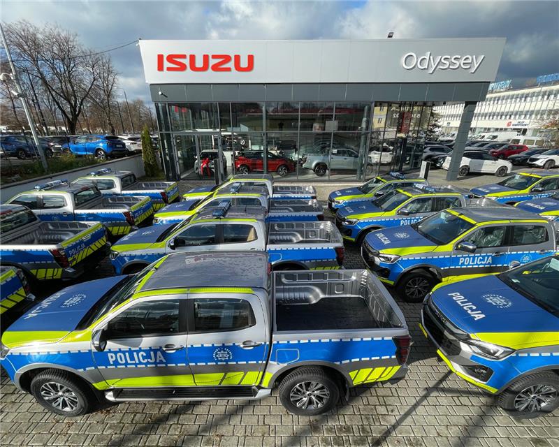 Isuzu dla Policji w Lublinie
