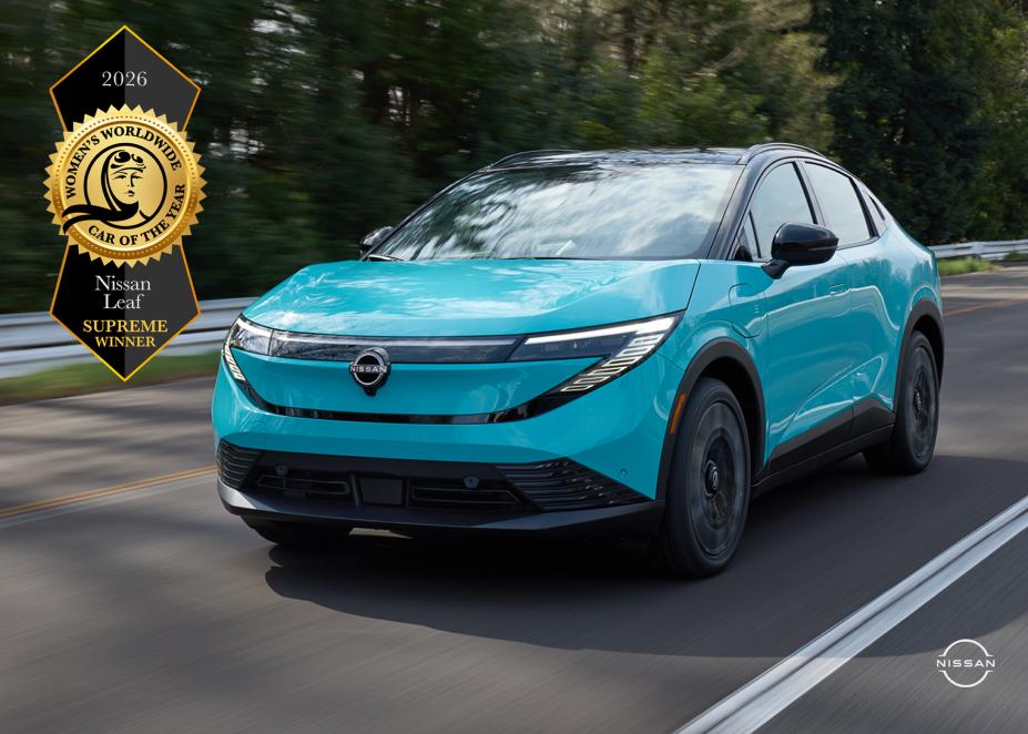 Nissan Leaf doceniony przez kobiety