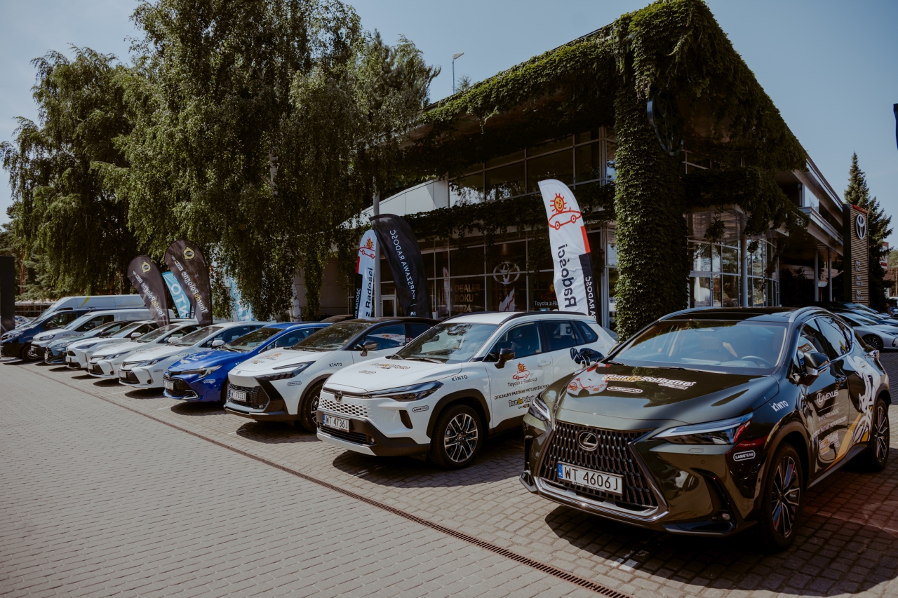 Toyota i Lexus wesprze Tour de Pologne