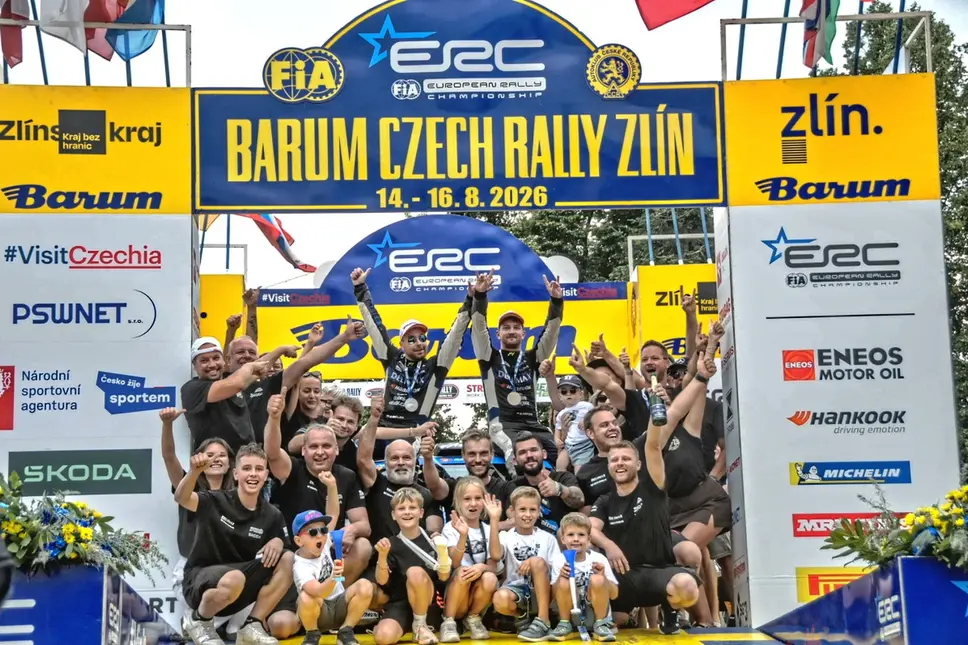 Adam Březík wygrał Rajd Barum