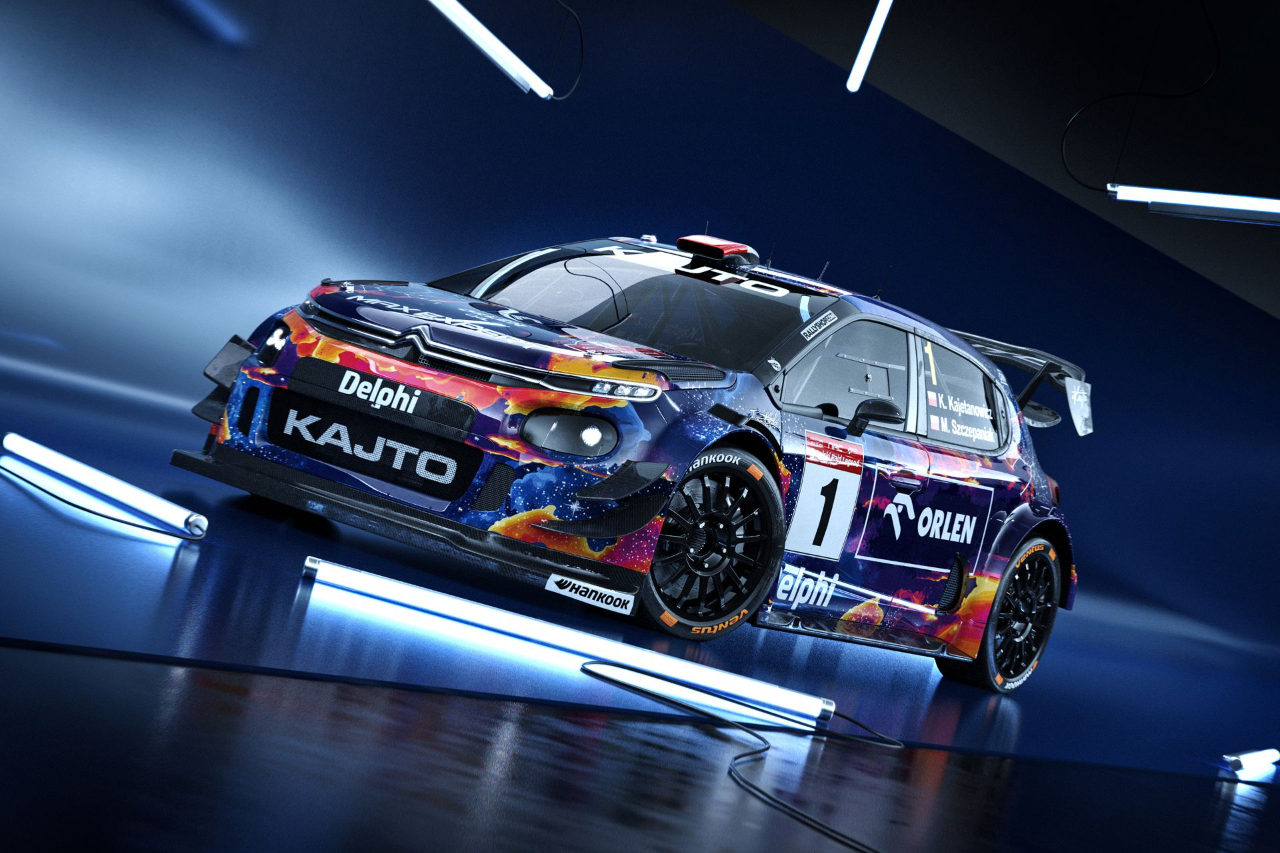 Kajetan Kajetanowicz w Citro&euml;nie C3 WRC