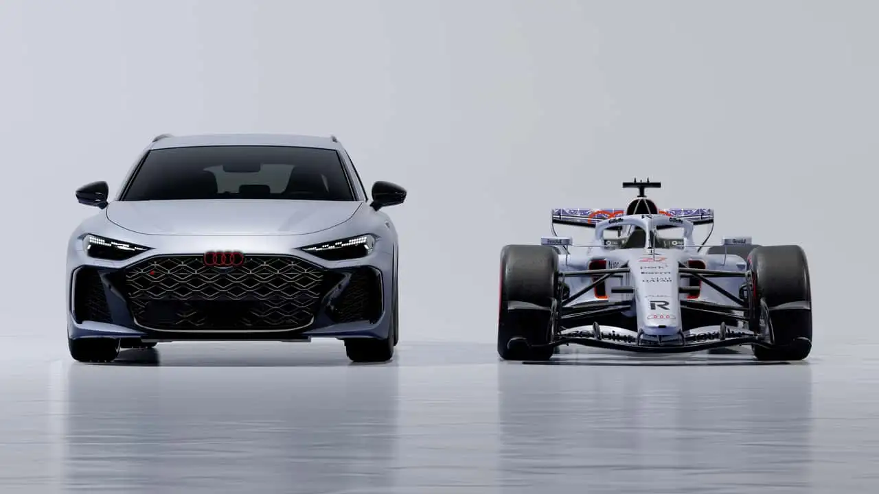Nowe Audi RS 5 w barwach bolidu F1