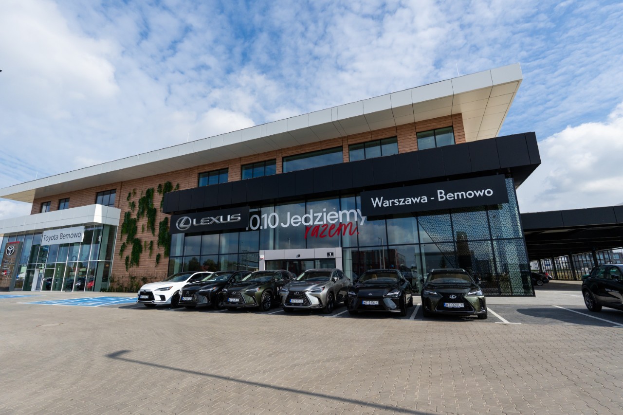 Nowe salony Toyoty i Lexusa