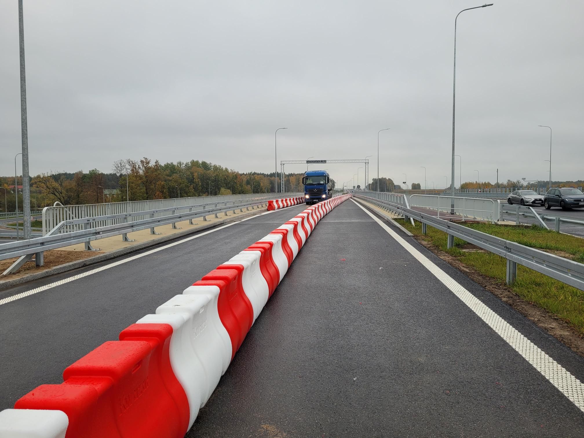 Dwie eski połączone koło Białegostoku