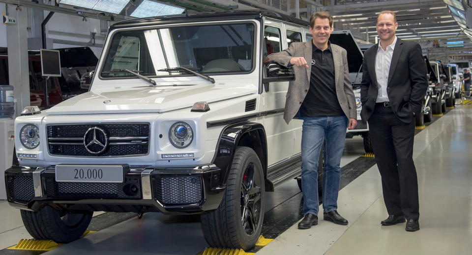 Mercedes Klasy G - 20 tysięcy egzemplarzy w mniej niż rok