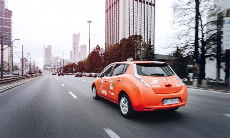 Pierwsza w Polsce flota elektrycznych taks&oacute;wek