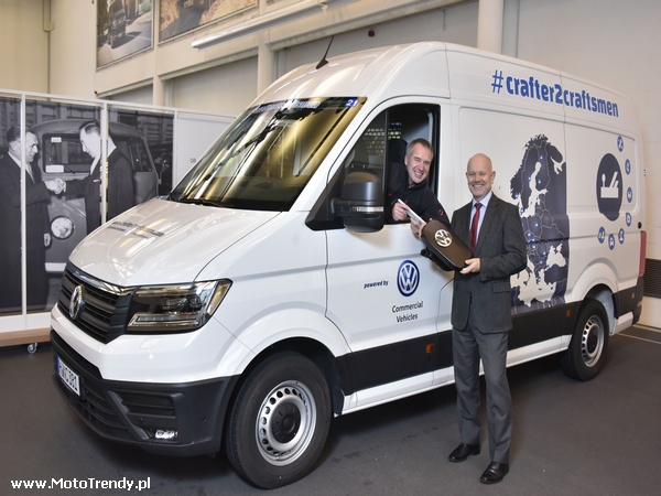 VW Crafter odwiedzi rzemieślnik&oacute;w w całej Europie