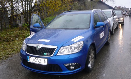 Dziennikarze i rajdowcy na start